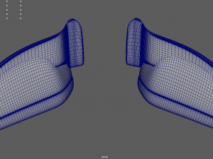 Car Mirror 09 3D Model