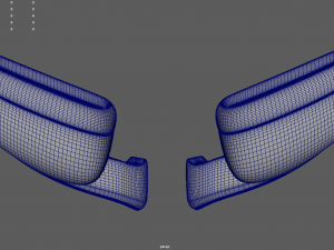 Car Mirror 09 3D Model