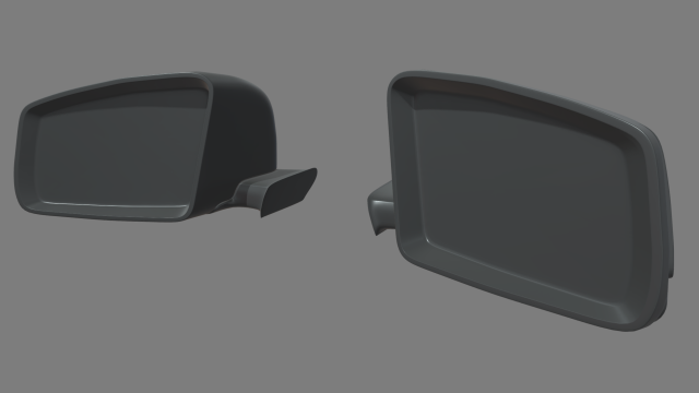 Car Mirror 010 3D 모델 .c4d .max .obj .3ds .fbx .stl .blend 