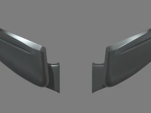 Car Mirror 010 3D Model