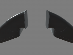Car Mirror 010 3D 모델