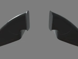 Car Mirror 010 3D Model