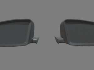 Car Mirror 010 3D Model