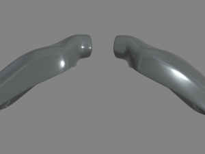 Car Mirror 011 3D Model