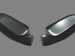 Car Mirror 011 3D Model