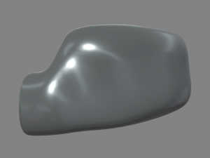 Car Mirror 011 3D Model