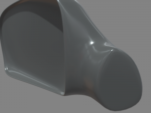 Car Mirror 011 3D Model
