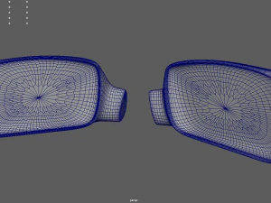 Car Mirror 011 3D Model