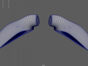 Car Mirror 011 3D Model