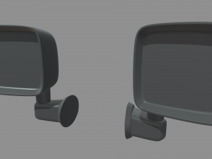 Car Mirror 012 3Dモデル