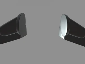 Car Mirror 012 3D Model