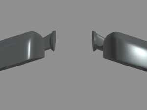 Car Mirror 012 Modelo 3D