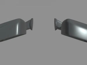 Car Mirror 012 3D Model