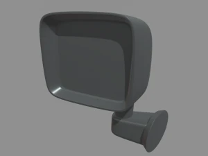 Car Mirror 012 3D Model