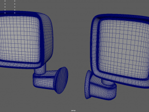 Car Mirror 012 Modelo 3D