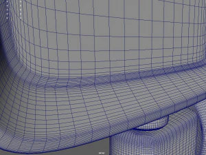 Car Mirror 012 3D Model
