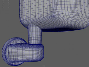 Car Mirror 012 3D Model