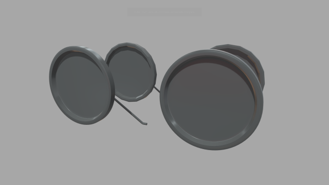 Car Mirror 013 Model 3D .c4d .max .obj .3ds .fbx .stl .blend 
