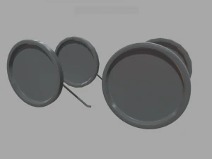 Car Mirror 013 3D Model