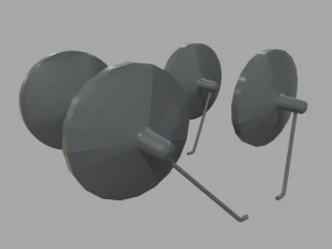 Car Mirror 013 3D Model