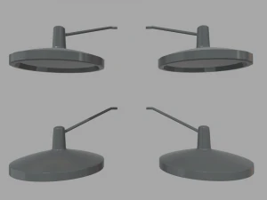Car Mirror 013 3D Model