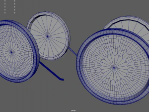 Car Mirror 013 3D Model