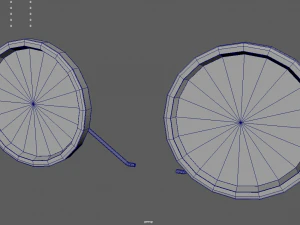 Car Mirror 013 3D Model