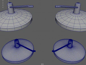 Car Mirror 013 3D Model