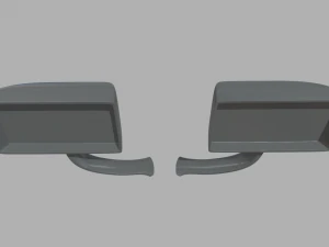 Car Mirror 014 3D Model