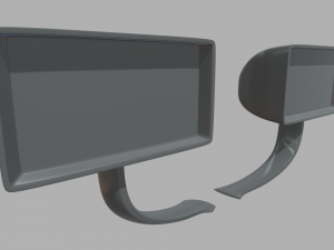Car Mirror 014 3D Модель