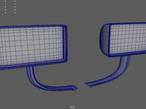 Car Mirror 014 3D Model