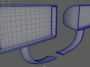 Car Mirror 014 3D Model