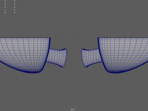 Car Mirror 014 3D Model