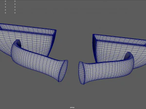 Car Mirror 014 3D Model