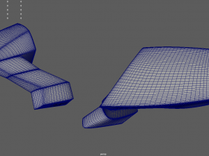 Car Mirror 01 3D Model