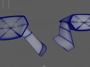 Car Mirror 01 3D Model