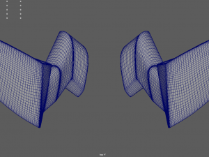 Car Mirror 01 3D Model
