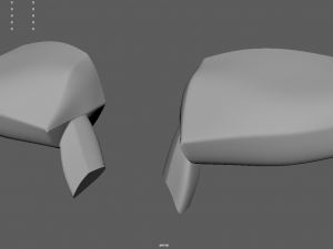 Car Mirror 02 3D Model