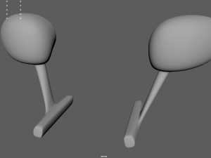 Car Mirror 03 3D Model