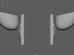 Car Mirror 03 3D Model