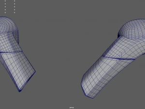 Car Mirror 04 3D Model