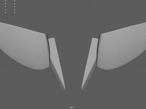 Car Mirror 05 3D Model