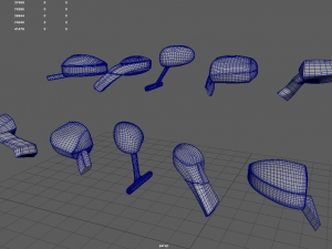 Car Side View Mirrors 3D Model