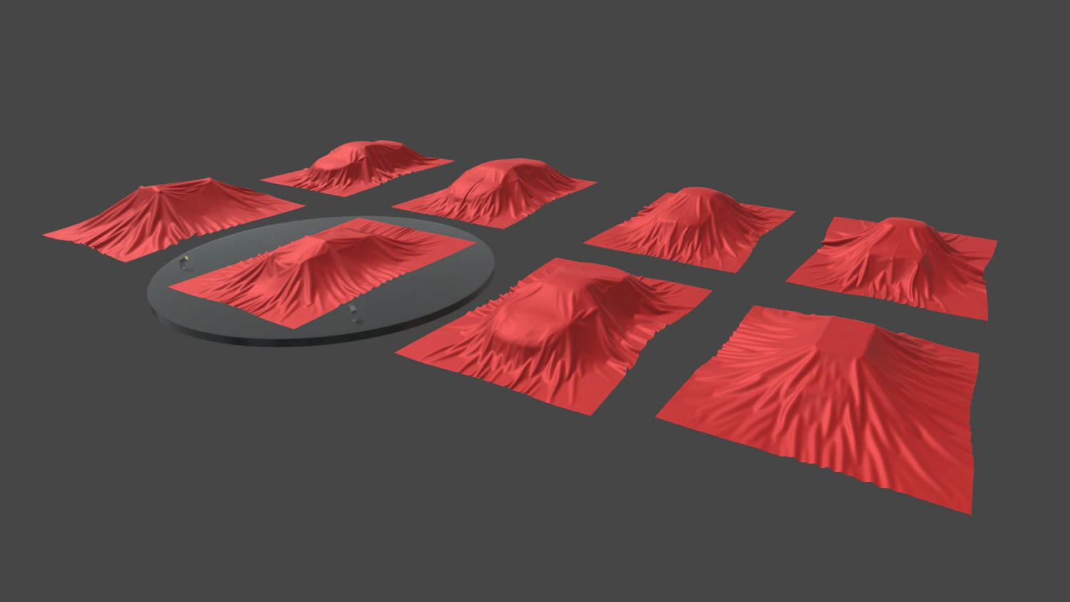 Car Motorbike Presentation Sheet Pack 3D Model .c4d .max .obj .3ds .fbx .stl .blend