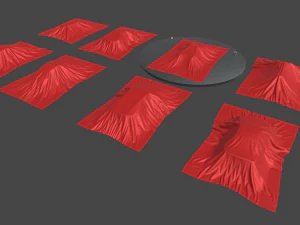 Car Motorbike Presentation Sheet Pack 3D Model
