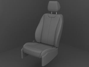 Car Seat 04 3D Model