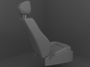 Car Seat 04 3D Model