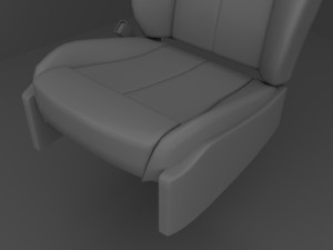 Car Seat 04 3D Model