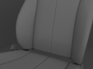 Car Seat 04 3D Model
