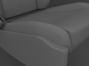 Car Seat 04 3D Model